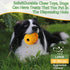 Dog Toy for Large Breeds, Indestructible Pineapple Treat Dispensing Toys for Aggressive Chewers (Large)