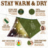 World's Toughest Ultralight Survival Tent, 2 Person Mylar Emergency Shelter for Hiking & Camping