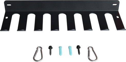Gym Storage Rack - Resistance Band Rack, Wall Mount Barbell Rack for Heavy Duty Home Gym Equipment Storage
