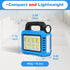 TANSOREN 4 Pack Lantern Camping Essentials, Solar Lights, LED Flashlight for Emergency, Rechargeable Tent Lights