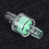 TOPINCN 10PCS ABS Aquarium Bio Filter Breeding Fry Betta Shrimp Green Silicone Tube Filter