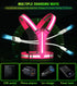 LED Light Up Running Vest, Reflective Vest for Night Walking, Rechargeable High Visibility with Adjustable Waist