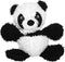 MIGHTY Microfiber Ball Panda - Strong & Tough Interactive Dog Toy with Squeaker, Machine Washable