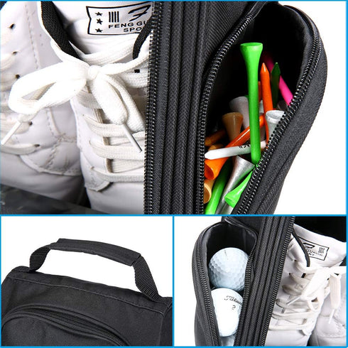 Golf Shoes Bag for Men - Sport Travel Case Carry Tote Bag for Golf, Tennis, and Other Accessories