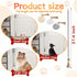3 Pcs Hanging Dog Bell for Door Potty Training, Decorative Dog Door Bells with Wooden Beads, Adjustable Small Puppy