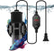 Small Submersible Adjustable Aquarium Heater, Mini Fish Tank Heater 10W with External Temperature Controller