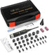 UUQ Professional Laser Bore Sight Kit Green Laser with 32 Adapters for 0.17 to 12GA