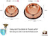 Petsentials Non-Skid Food Bowl, Premium Grade Stainless Steel, Elegant Bronze, Small, 18oz, 2 Pack