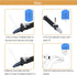 Professional Salinity Refractometer, Salt Tester for Saltwater Pools and Aquariums, Dual Scale with ATC Function