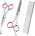 GEMEK Dog Grooming Scissors with Safety Round Tips Stainless Steel Professional Dog