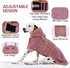 Dog Bathrobe Drying Coat, Microfibre Fast Drying Towel with Magic Sticker & Belly Strap for Small Medium Large Dogs.