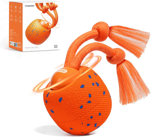 Cheerble Smart Interactive Dog Toy, Wicked Ball Rolly, Automatic Moving, Bouncing, Rotating,