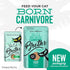 Tiki Cat Born Carnivore Broths, Tuna Recipe Hydration and Flavor Supplement Cat Food Topper, 1.3 oz. Pouch