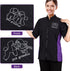 Noverlife Pet Grooming Workwear - M Size Anti-Static Lightweight Hair Repellent Shirt for Grooming
