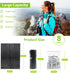 Set, 8 40 Pack Hapoon Portable Camping Toilet Bags and Poo Gel Porta Potty Bags, HDPE Material with Leak-Proof Design