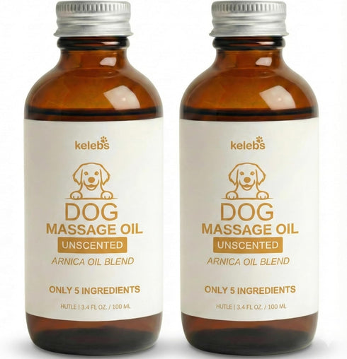 KELEBS Dog Arnica Massage Oil | Pain Relief for Muscles, Arthritis, HIPS,