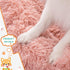 NOYAL Calming Dog Bed Donut - Anti-Anxiety Fluffy Dog Bed for Small and Medium Dogs and Cats