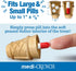 Recommended, 30 Medi-Crunch Pill Pouches for Dogs, Peanut Butter Dog Pill Treats for Capsules & Tablets, Crunchy Pill