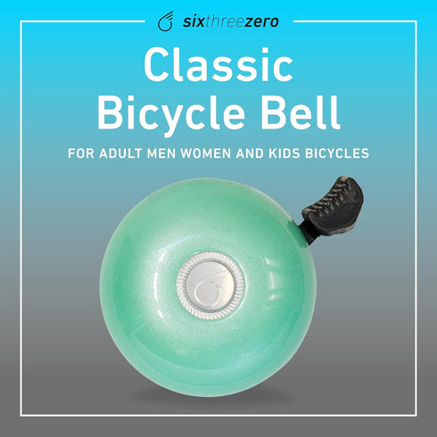 sixthreezero Classic Bike Bell - Suitable for Adult Men, Women, and Kids Bicycles