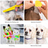Cat & Dog Comb Set, Fine Tooth Grooming Comb for Dandruff and Hair Removal (Yellow)
