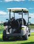 KEMIMOTO No Drilling Golf Cart Side Mirrors, Universal Folding Side View Mirrors for 0.75"-1.25" Square Rail,