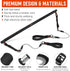 Pilates Bar Kit with Resistance Bands - Multifunctional Yoga Pilates Bar for Full-Body Workouts at Home Gym