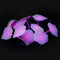 Uniclife Silicone Coral Plant Decorations, Glowing Artificial Ornament for Fish Tank, Yellow Ball Shape