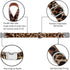 Dog Collar with Bow, Adjustable Cotton & Webbing Detachable Bowtie Dog Collars and Leash for Small Medium Large Dogs