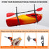 Kayak Storage Strap System with Adjustable Wall Mount Straps for 1 or 2 Kayaks