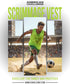 (10-Pack) Scrimmage American Challenge Soccer Pinnies Mesh Jersey Vest for Practice, Soccer Pennies and Training Bibs