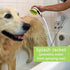 Wondurdog Bathtub Spout and Garden Hose Attachment Dog Wash Kit w/Splash Shield and Rubber Scrubbing Teeth. Tub Spouts