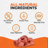 5 Pack 7 Inch 50-75lb Canine Naturals Beef Chew - Rawhide Free Dog Treats - Made with Real Beef - Poultry Free Recipe