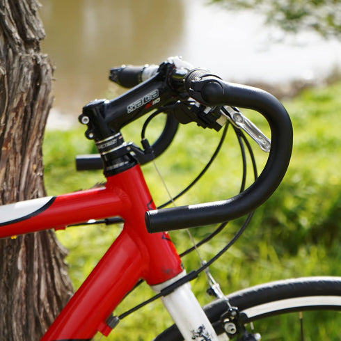 Venzo Road Bicycle Adapter - Handlebar Flat Bar to Drop Bar Ends for Mountain Bike to Road Bike Type