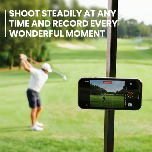 GGV Golf Cart Phone Holder Magnetic Phone Mount Compatible with MagSafe Ultra Strength Magnet Golf Cart Accessories