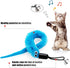 Molain Cat Wand Toy Replacement Refill - 12 Pcs Furry Tail Worm with Bell for Interactive Cat Chaser Toys