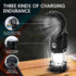 BUGPASS 2026 Upgrade Solar Portable Lantern Rechargeable Fan - Collapsible Lightweight LED Camping Lantern for Power