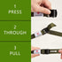Tree Stand Stabilizer Straps - Hunting Gifts for Men, Accessories for Climbing Tree Stand and Backpack