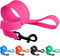 CollarDirect Waterproof Dog Leash - Durable Pet Leashes for Walking, Training, Running - Small, Medium, Large - Pink