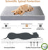WNPETHOME Orthopedic Dog Beds for Large Dogs - Extra Large Waterproof Bed with Removable Cover & Anti-Slip Bottom