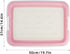 Dmnnlp 19.7"x14.5" Dog Potty Tray for Small Dogs, Puppy Potty Training Tray Indoor Dog Toilet, Leak-Proof Pet Pads