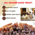 Amazing Dog Treats - 6 Inch Bully Sticks Medium Size (20 Pcs/Pack) - Long Lasting Chews for Small to Medium Dogs