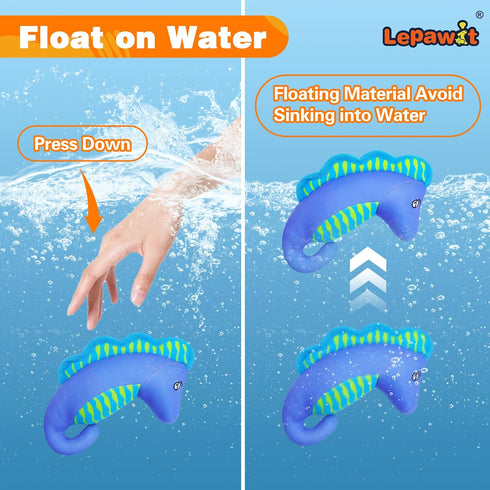 Squeaky Dog Toys, Floating Toys for Indoor or Outdoor Play, Interactive Gifts for Small and Medium Dogs