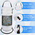 5/8 Patelai Pcs Portable Boat Trash Bags Container Mesh Trash Bags Can Reusable Garbage Container for Men Women Adults