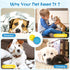 HIPPIH Dog Puzzle Toys 2 Pack, Interactive Toys for Large & Small Dogs, Durable Balls for Teeth Cleaning and IQ Training