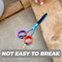 NOLITOY 20pcs Silicone Scissors Finger Rings, Soft Shears Ring Pet Grooming Accessories for Barber Hair Cutting