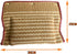 Dog Bite Pillow Jute Wedge Tug Toy - Training Sleeves with 3 Comfortable Handles for K9 Schutzhund Work