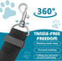TYTDOUTER 2 Pack Adjustable Dog Seat Belt for Car, Pet Safety Belts for Vehicles, Heavy-Duty Nylon Puppy Harness