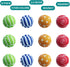 AMA SPORT Dog Squeaky Tennis Balls for New Puppy, Small Dog, Cat, 12 Balls Pack (2.0 Inch)