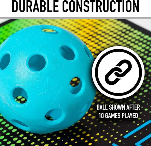 X-26 3 Pack, 12 Pack 100 Pack Franklin Sports Indoor Pickleballs - & Bulk - USAPA Approved Tournament Pickleballs
