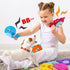 No Stuffing Dog Toys 10 Pack | Squeaky Crinkle Dog Toys for Small Medium Dogs, Interactive Teething Chew Toys